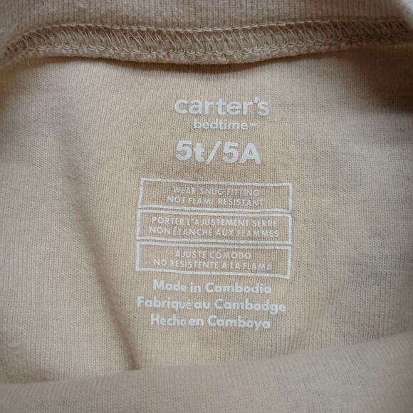 Carter’s Kids Pajama Set 5T Nautical Pirate Ocean Print - Picture 7 of 8